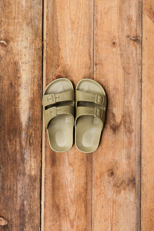 Freedom Moses Kids Slides Khaki