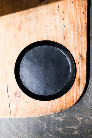 Fog Linen Work Iron Metal Tray Round