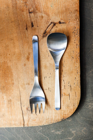 Sori Yanagi Salad Servers Set