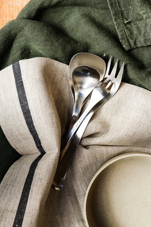 Sori Yanagi Salad Servers Set