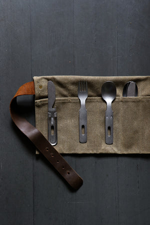 Waxed Canvas Utility Roll