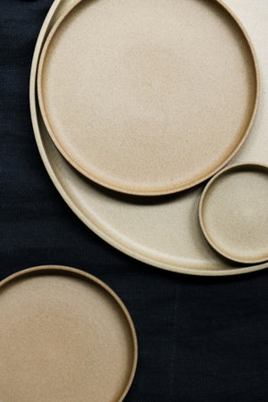 Hasami Porcelain Plate / Lid Natural