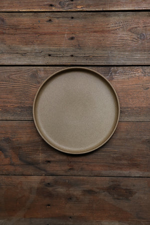 Hasami Porcelain Plate / Lid Natural