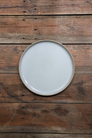 Hasami Porcelain Plate/ Lid Gloss Grey