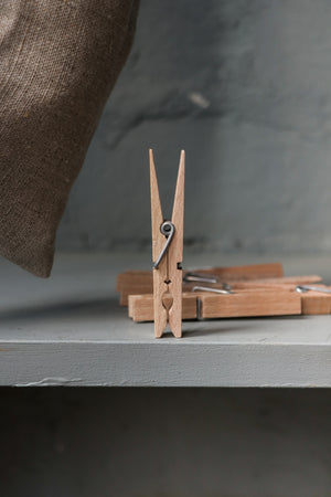 Iris Hantverk Clothes Pegs in Bag