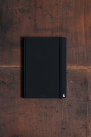 Karst Hard Cover A5 Notebook Black