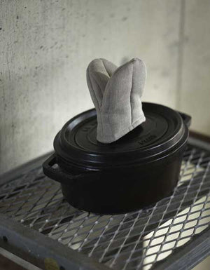 Fog Linen Work Oven Mitten