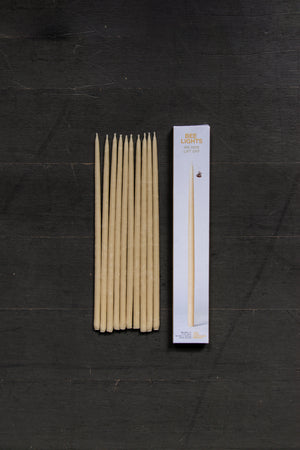 Queen B Bee Light Taper Candle 10 Pack