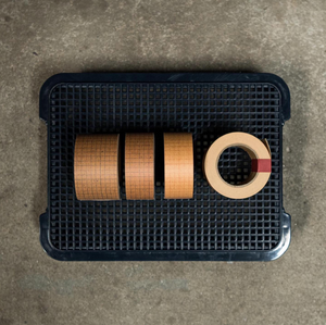 Classiky Grid Kraft Paper Tape - 30mm