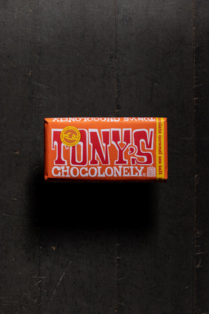 Tony's Chocolonely Milk Caramel Sea Salt 180g
