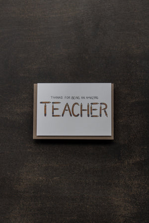 The Nonsense Maker Thanks Teacher