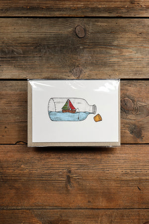 The Nonsense Maker Ship in a Bottle