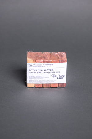 Redecker Red Cedar Blocks - 5 per pack