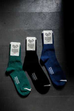 Nishiguchi Kutsushita Boston Silk Cotton Sock