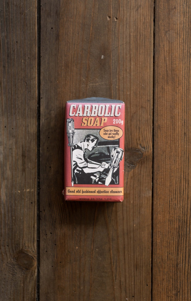 Aliza Carbolic Soap 125g - 12 Pack - Antiseptic Old Fashioned Traditional Bath Soap