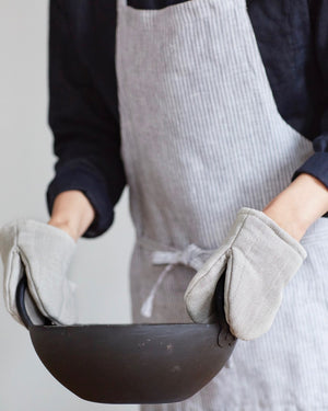 Fog Linen Work Oven Mitten