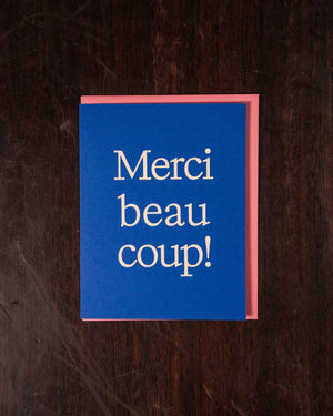 1973 Darling Clementine Greeting Card Merci Beaucoup