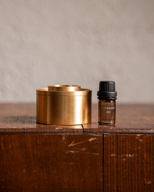 Addition Studio Asteroid Oil Burner Brass