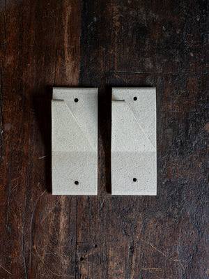 Anchor Ceramics SWITCH Wall Hook Off White  (PAIR)