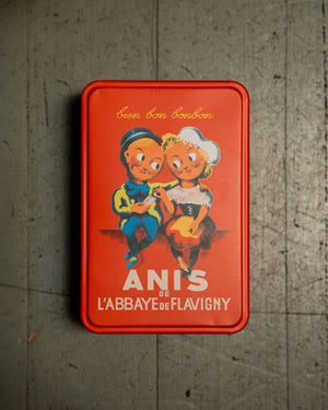 Anis de Flavigny Boite à Sucre Rouge