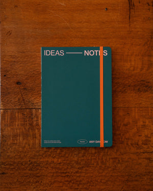 Any Day Now Open Bound Notebook A5 Ruled