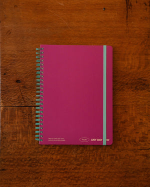 Any Day Now Spiral Notebook A5 Ruled