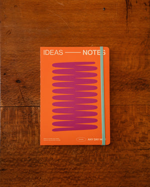 Any Day Now Open Bound Notebook A5 Ruled