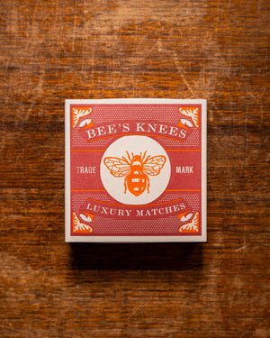Archivist Bees Knees Matches in Square Matchbox