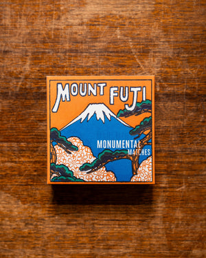 Archivist Mount Fuji Matches in Square Matchbox
