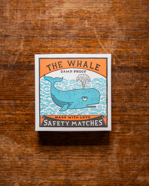 Archivist The Whale Matches in Square Matchbox