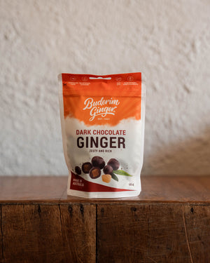 Buderim Ginger Dark Chocolate Ginger Zesty And Rich 125G