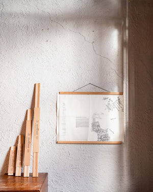 Creamore Mill Poster Oak Hangers