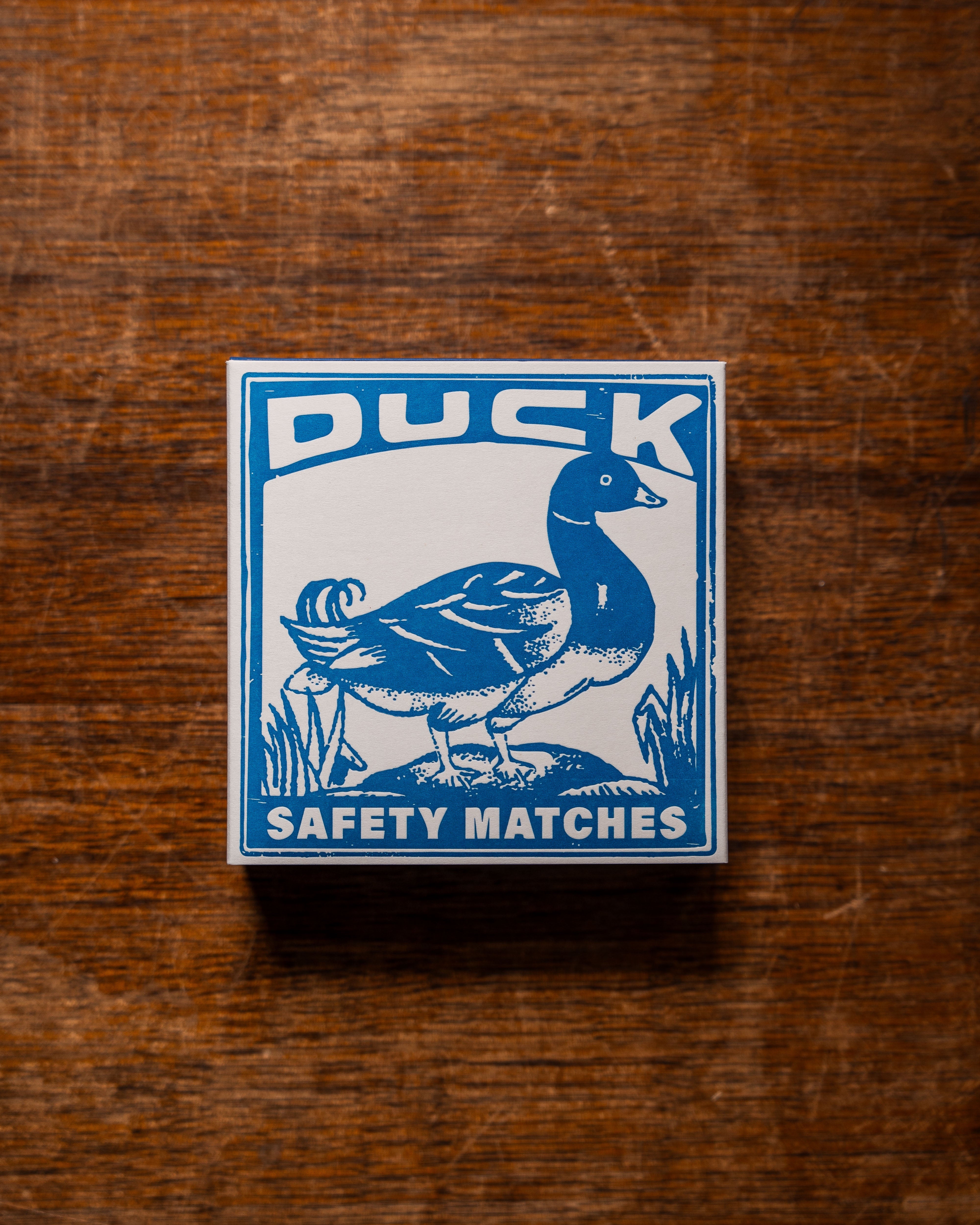 Archivist Duck Matches In Square Matchbox