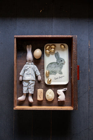 Fog Linen Work Linen Tray Isabelle Boinot bunny