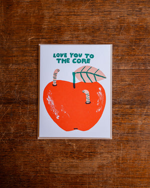 Egg Press Love To The Core Card