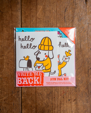 Egg Press Write me Back Pen Pal Kit BFF Dog & Cat