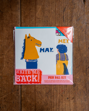 Egg Press Write me Back Pen Pal Kit Hey Horsey, Hey!