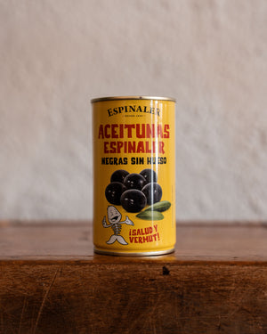 Espinaler Black Olives Pitless 350g
