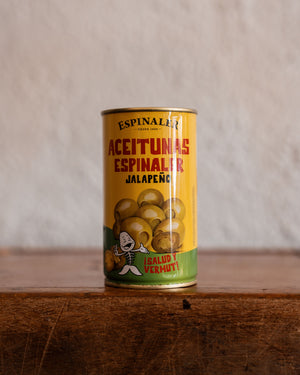 Espinaler Green Olives Stuffed with Jalapeno 350g