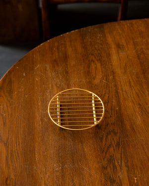 Fog Linen Work Brass Wire Stand Round