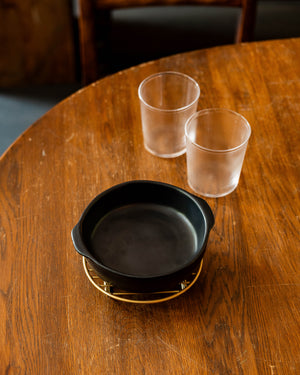 Fog Linen Work Brass Wire Stand Round