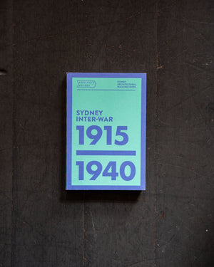 Footpath Guides: Sydney Inter-War 1915-1940