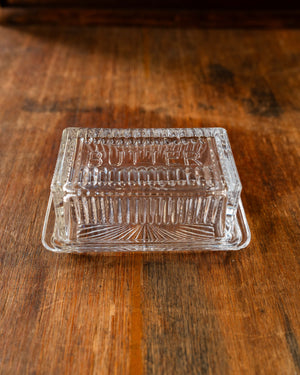 Glass Butter Dish