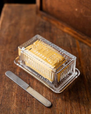 Glass Butter Dish