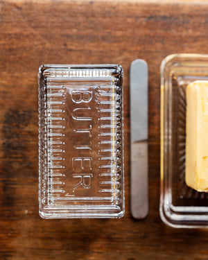 Glass Butter Dish