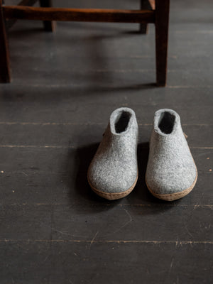 Glerups Wool The Leather Shoe