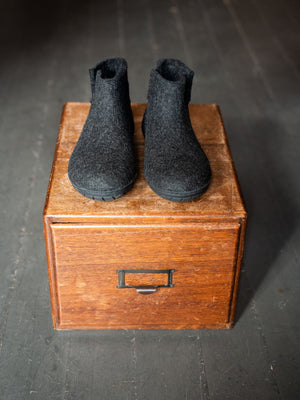 Glerups Wool The Black Rubber Boot