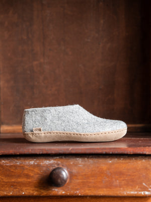Glerups Wool The Leather Shoe