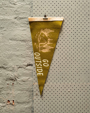 Go Outside Pennant Flag