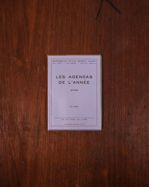 Hightide 2026 Diary Poche A6 Lavender